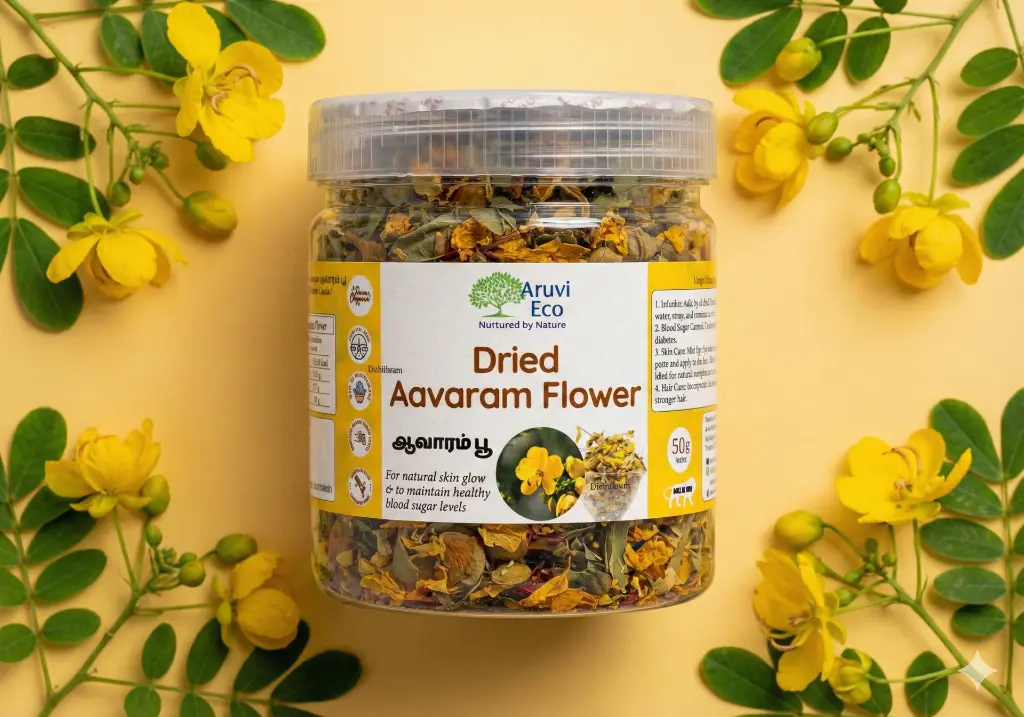 Aavaram flower dried 75g Gemini2.webp