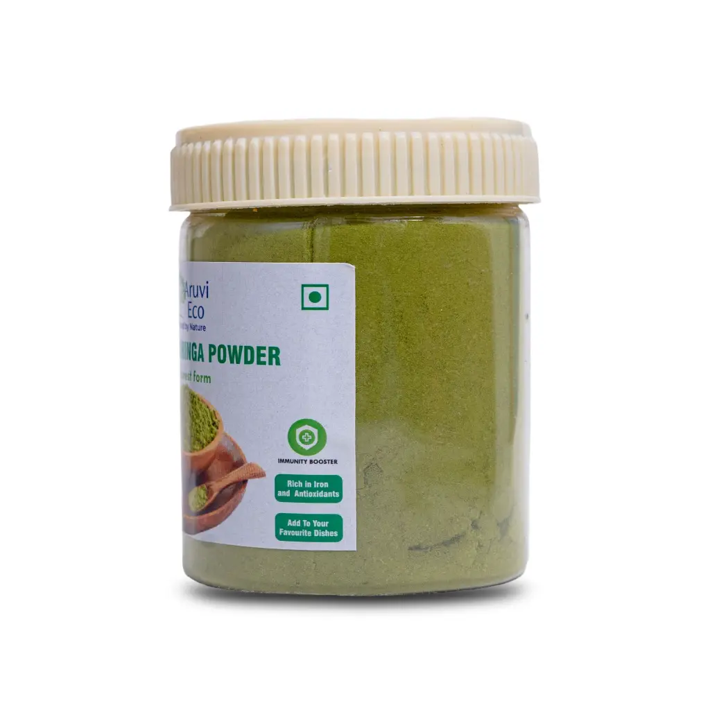 Moringa Powder 100g Back.webp