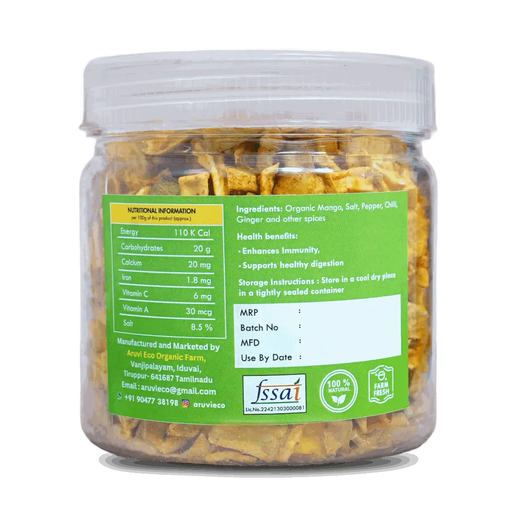 Spicy Mango 150g Back.webp