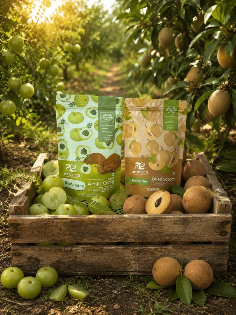 Amla Candy & Dried Sapota Combo