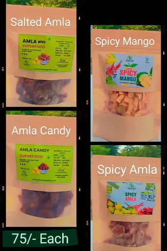 [TP-001] Trial Pack (Bites 30g + Spicy Mango 30g + Candy 30g + Spicy Amla 30g)