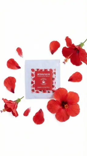 [HBDT-02] Hibiscus Dip Tea Pack of 8